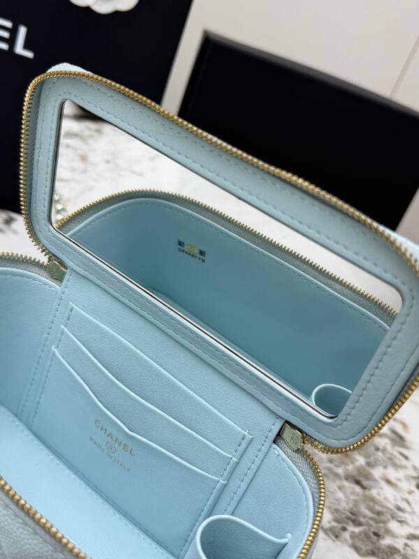 Chanel Light Blue mini crossbody — AAA Quality Replica