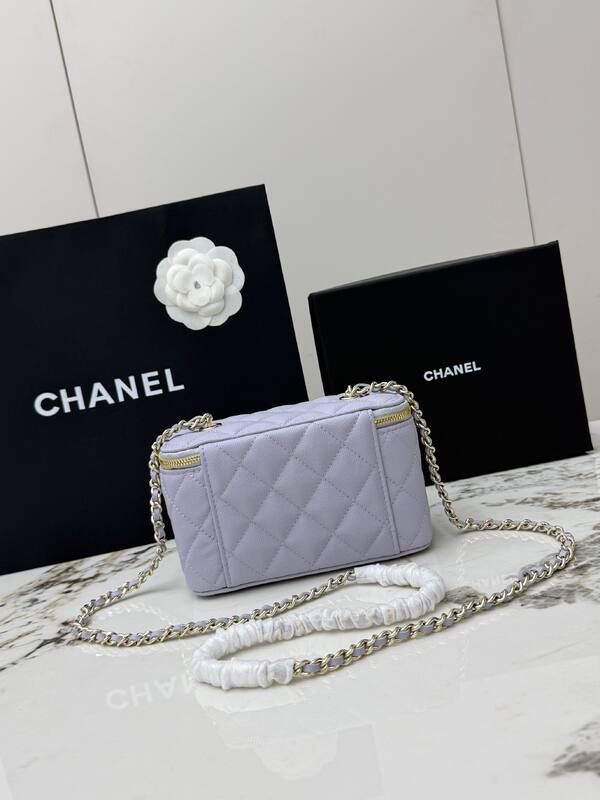 Chanel Light purple mini crossbody — 1:1 Replica