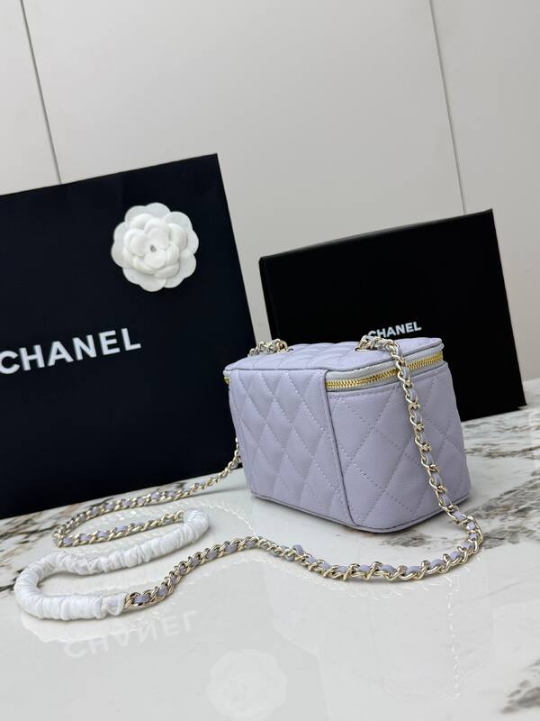 Chanel Light purple mini crossbody — 1:1 Replica