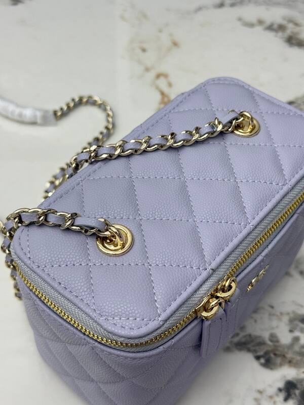 Chanel Light purple mini crossbody — 1:1 Replica