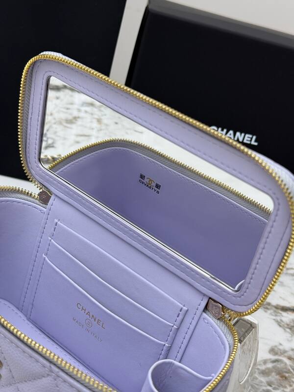 Chanel Light purple mini crossbody — 1:1 Replica