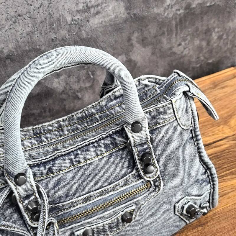 Balenciaga City Blue 38x28x15cm shoulder bag — 1:1 Replica
