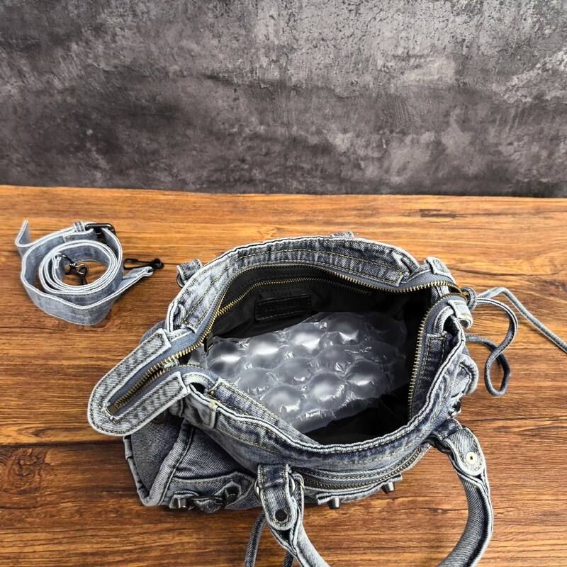 Balenciaga City Blue 38x28x15cm shoulder bag — 1:1 Replica