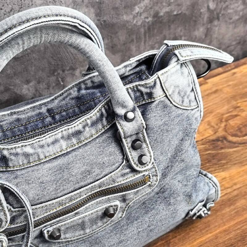 Balenciaga City Blue 38x28x15cm shoulder bag — Premium Replica