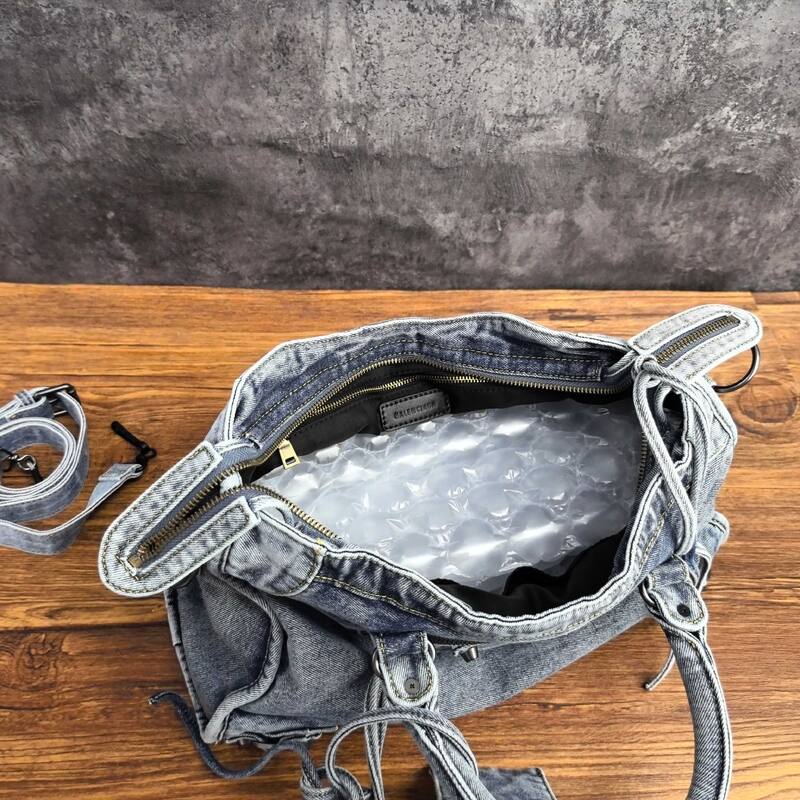 Balenciaga City Blue 38x28x15cm shoulder bag — Premium Replica