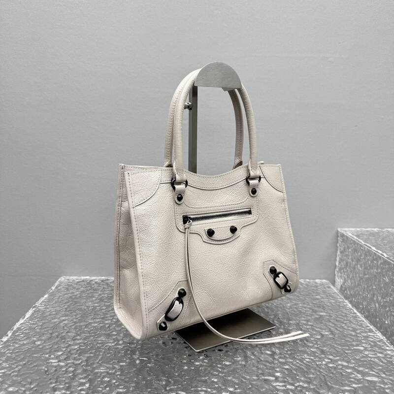 Balenciaga City White 38x28x15cm shoulder bag — Premium Replica