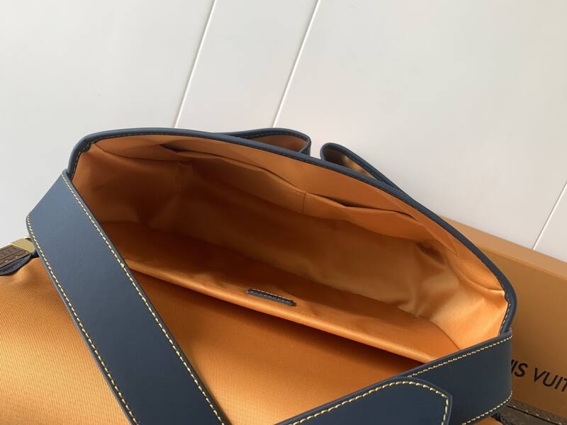 Louis Vuitton M15187 Monogram Heritage Marque Blue Green shoulder — Top Quality Replica