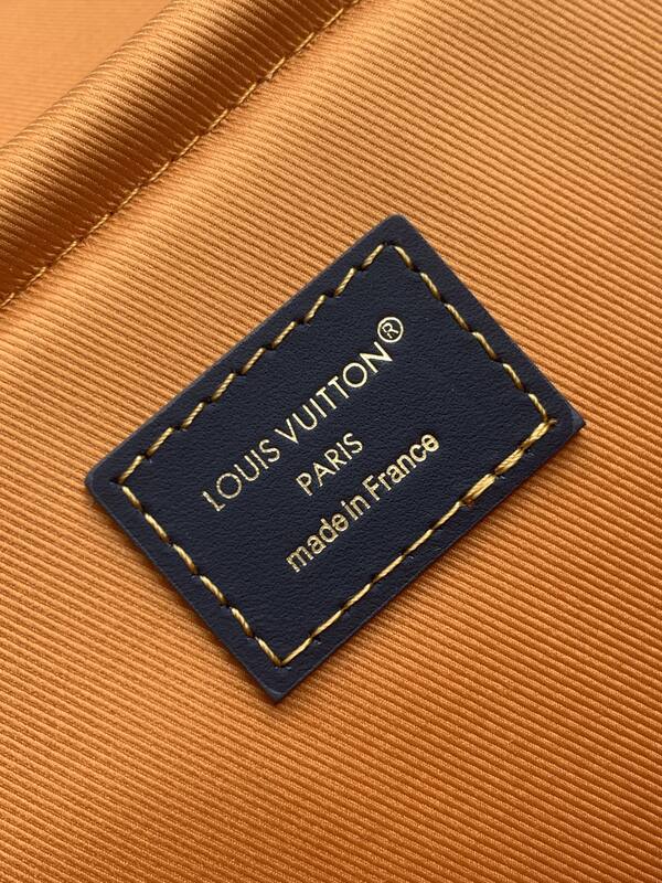 Louis Vuitton M15187 Monogram Heritage Marque Blue Green shoulder — Top Quality Replica