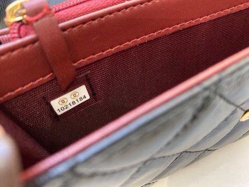 Chanel Boy Wallet on Chain Black evening — Premium Replica