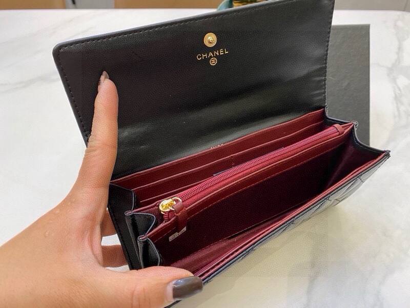 Chanel Boy Wallet on Chain Black evening — Premium Replica
