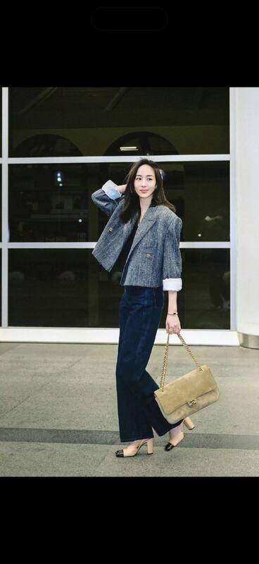 Chanel Classic Flap Beige suede shoulder — Premium Replica