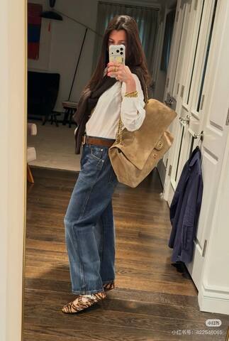 Chanel Beige suede shoulder AAA Quality Replica