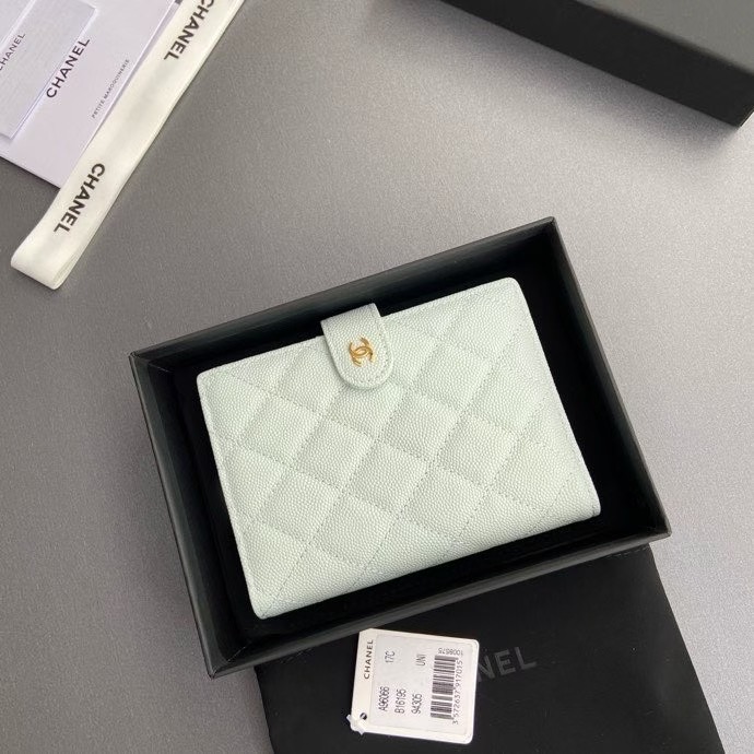 Chanel Light blue wallet — Premium Replica