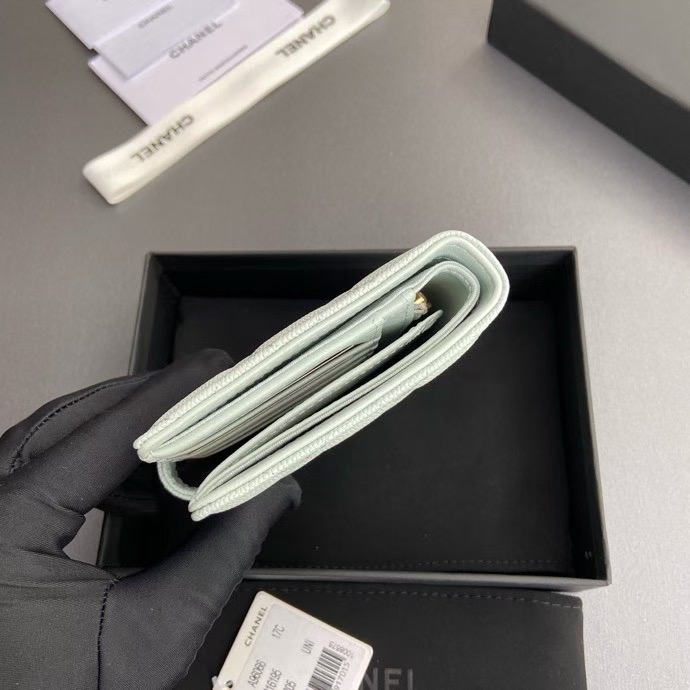 Chanel Light blue wallet — Premium Replica