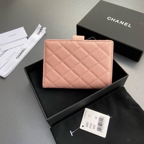 Chanel Pink caviar quilted leather everyday Premium Replica