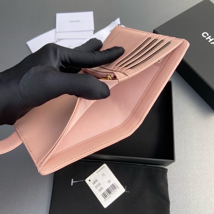 Chanel Pink caviar quilted leather everyday — Premium Replica