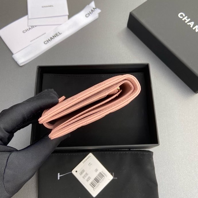 Chanel Pink caviar quilted leather everyday — Premium Replica
