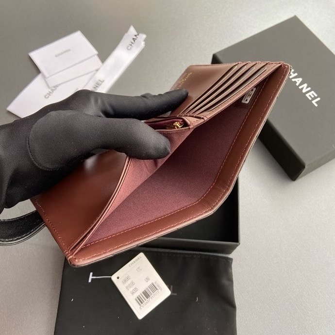 Chanel Black wallet — Top Quality Replica