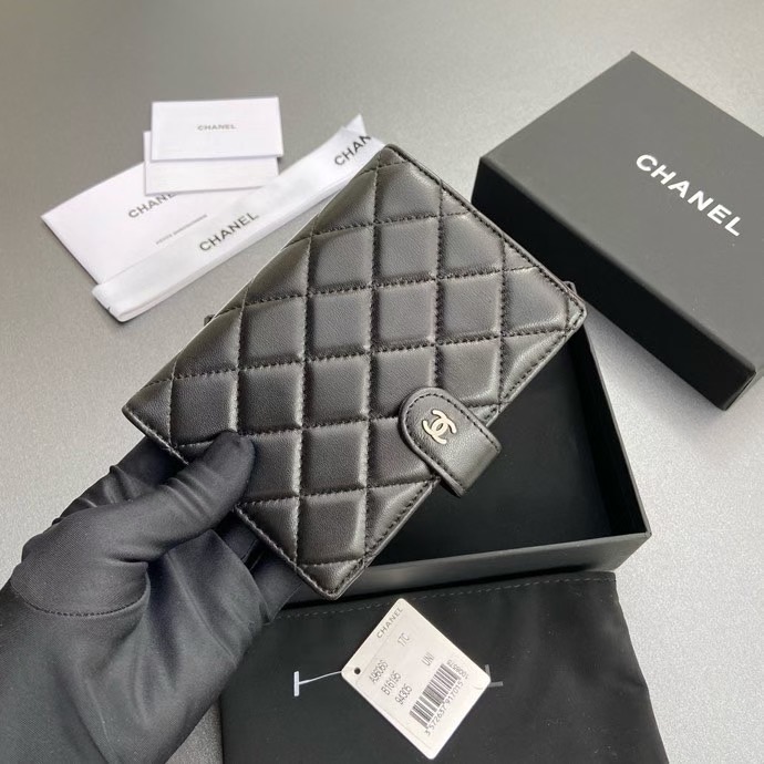Chanel Black wallet — AAA Quality Replica