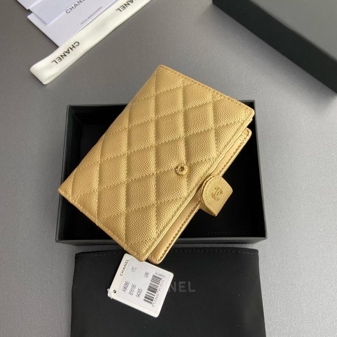 Chanel Gold wallet — Top Quality Replica