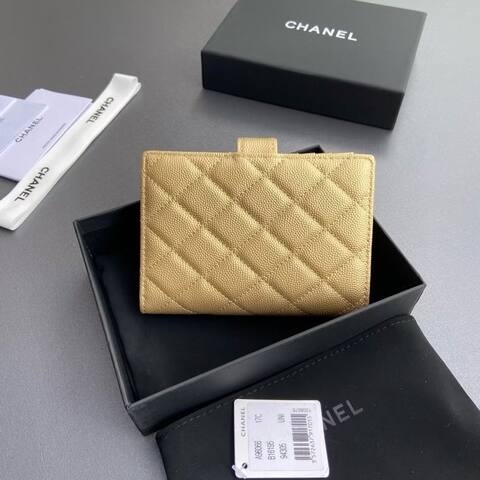 Chanel Gold wallet Top Quality Replica