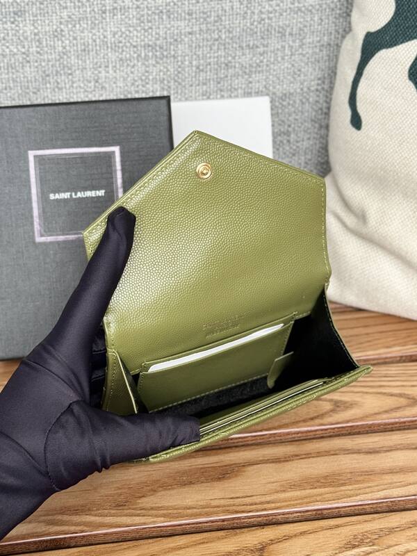 Saint Laurent Monogram Olive green everyday — Premium Replica