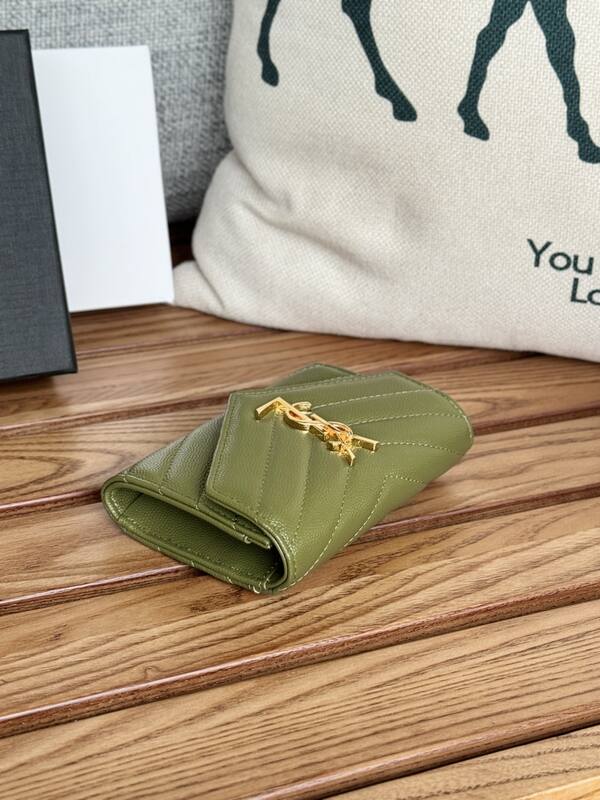 Saint Laurent Monogram Olive green everyday — Premium Replica
