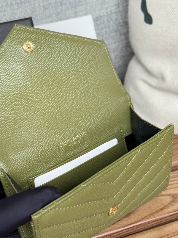 Saint Laurent Monogram Olive green everyday — Premium Replica