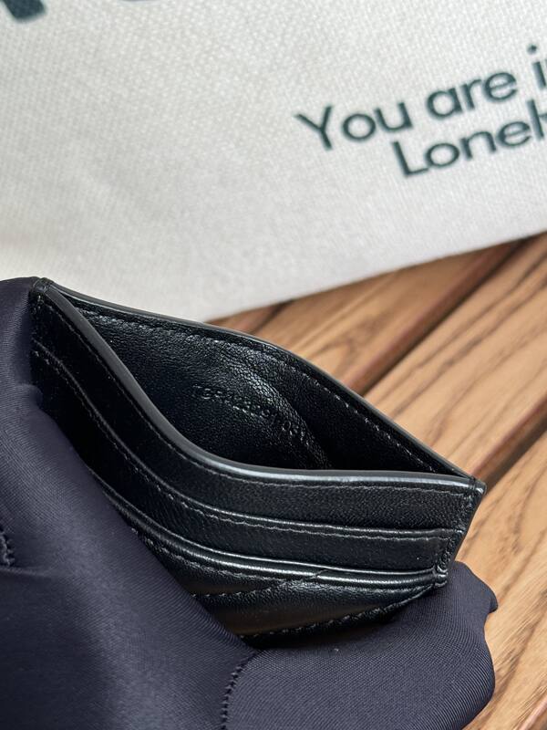 Saint Laurent Classic Card Holder Black lambskin — Top Quality Replica