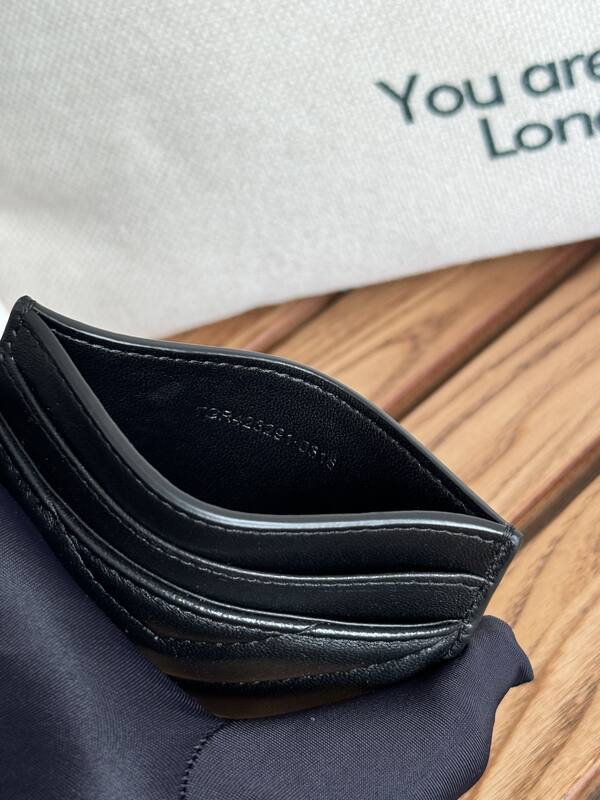 Saint Laurent Monogram card holder Black lambskin — AAA Quality Replica