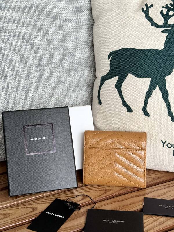 Saint Laurent Cassandre Matelass Tan everyday — 1:1 Replica