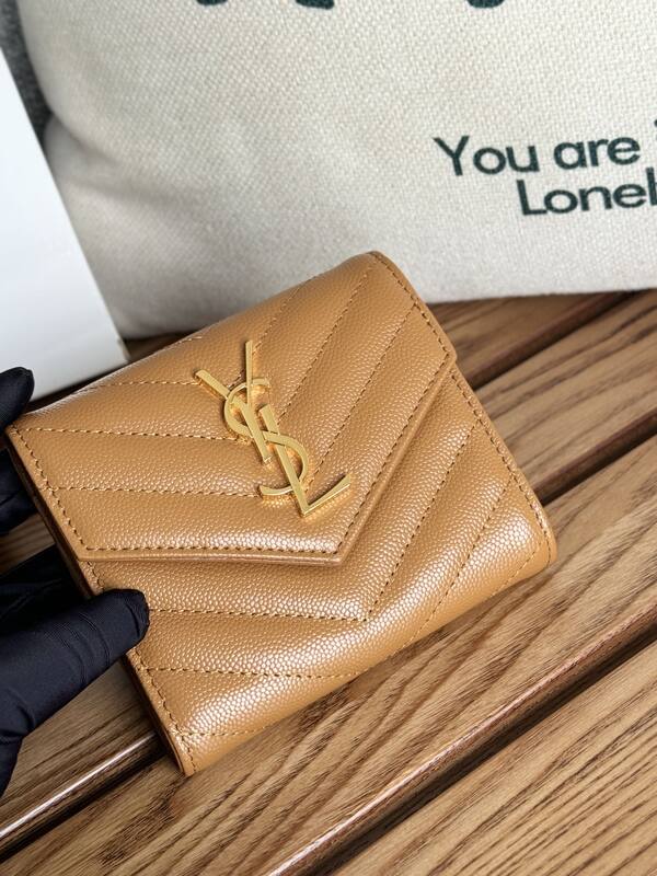 Saint Laurent Cassandre Matelass Tan everyday — 1:1 Replica