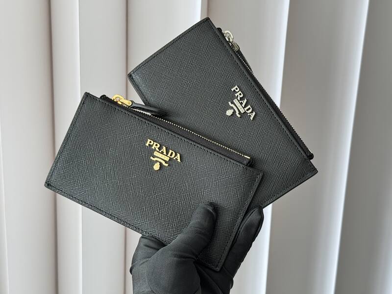 Prada Saffiano leather multicolor clutch — 1:1 Replica