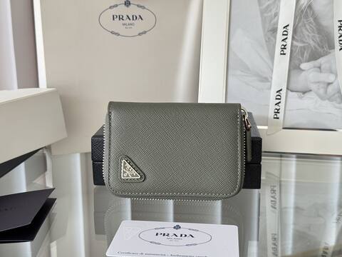 Prada Grey 25x18x10cm shoulder bag Premium Replica