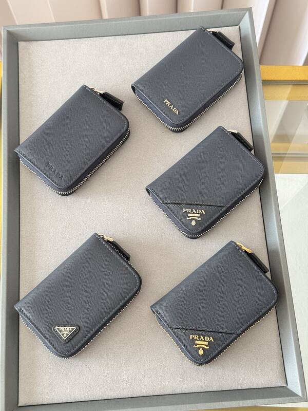 Prada Black Saffiano leather Brown Saffiano leather 25x18x10cm mini bag — Premium Replica