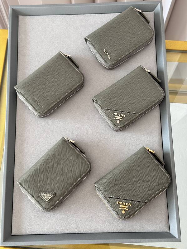 Prada Black Saffiano leather Brown Saffiano leather 25x18x10cm mini bag — Premium Replica
