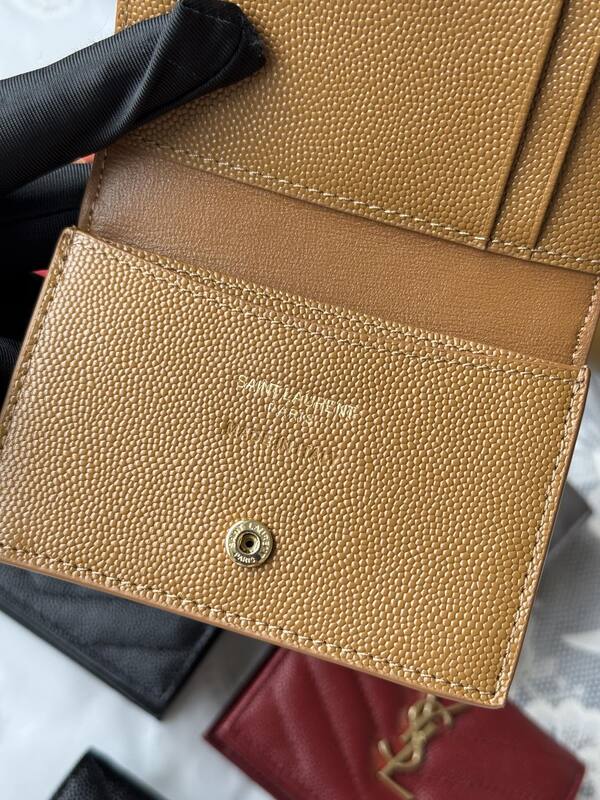 YSL Tan wallet — AAA Quality Replica
