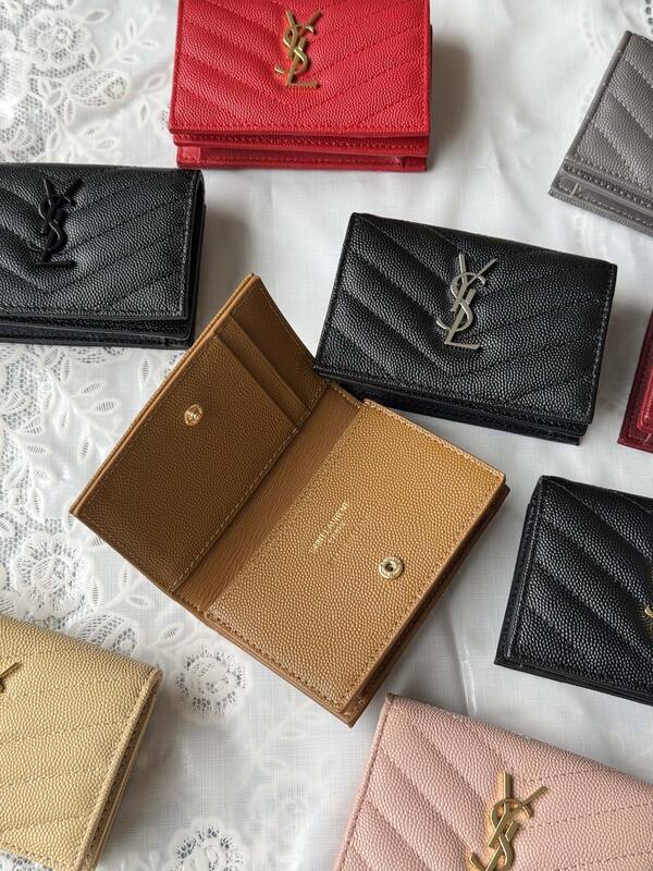 YSL Tan wallet — AAA Quality Replica