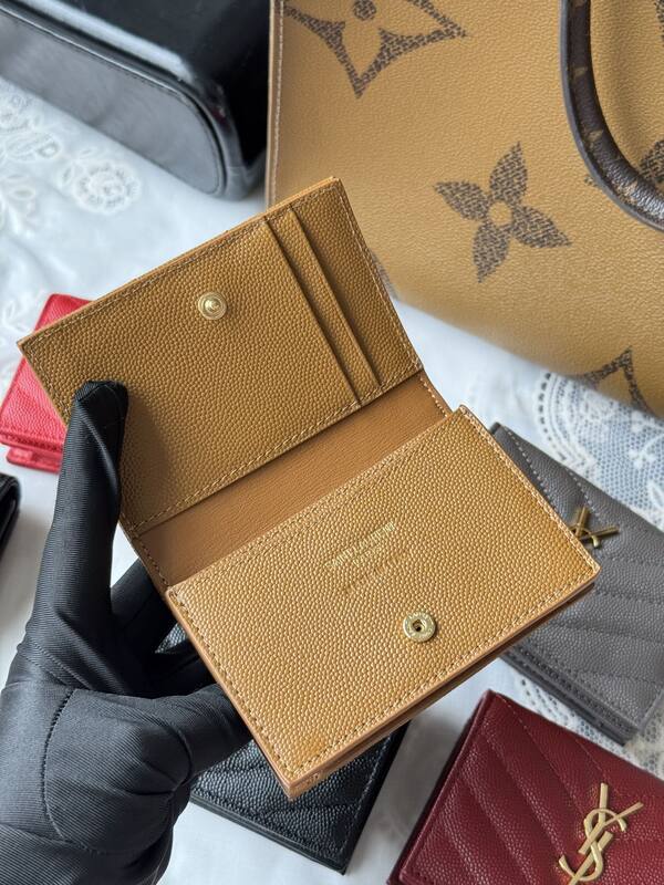 YSL Tan wallet — AAA Quality Replica