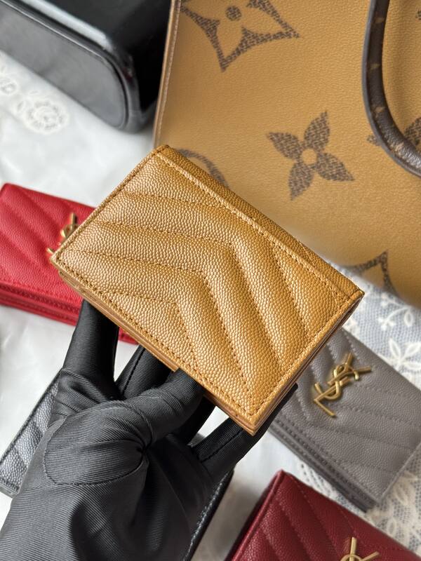 YSL Tan wallet — AAA Quality Replica