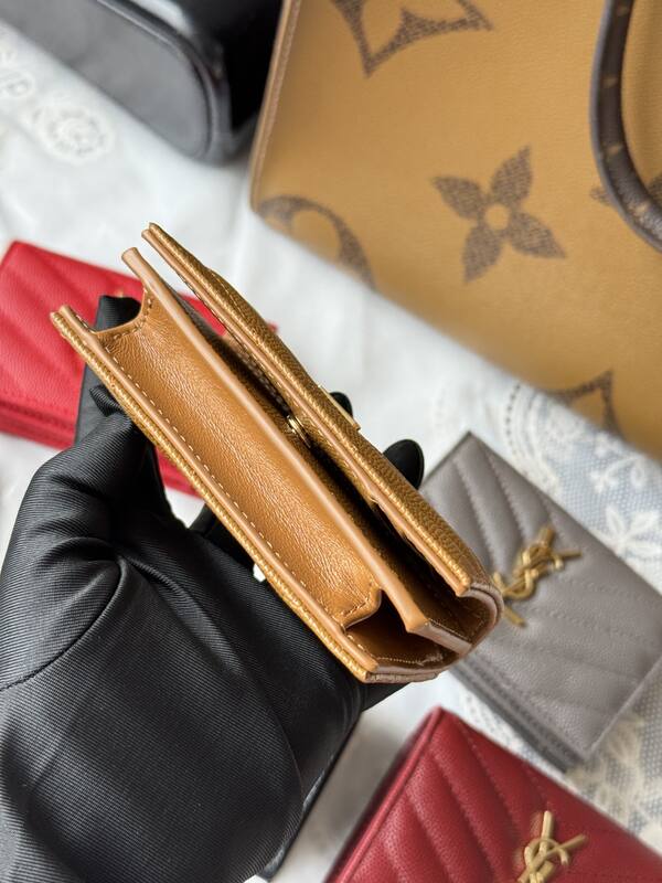 YSL Tan wallet — AAA Quality Replica