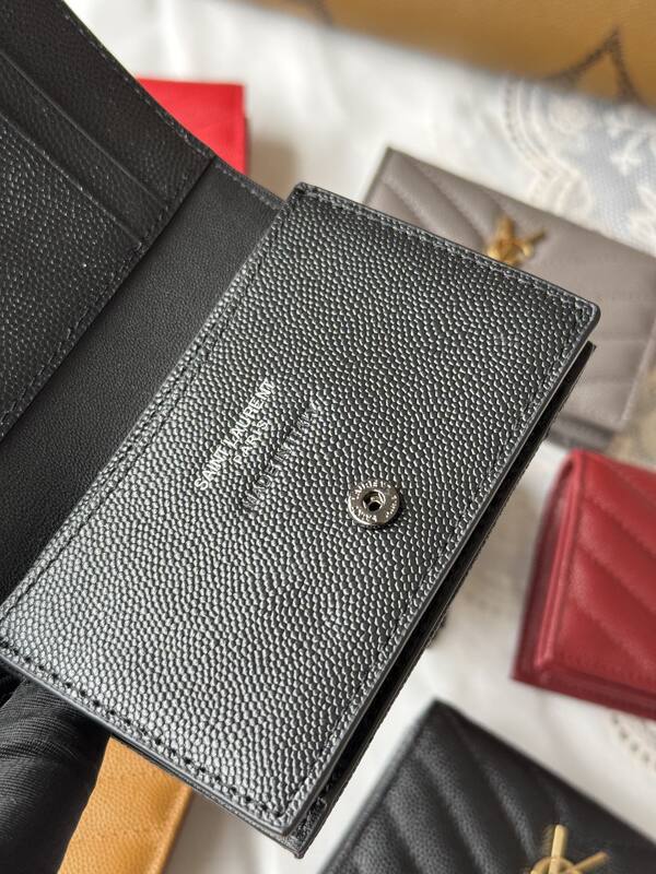YSL Monogram wallet on chain Black crossbody — Premium Replica