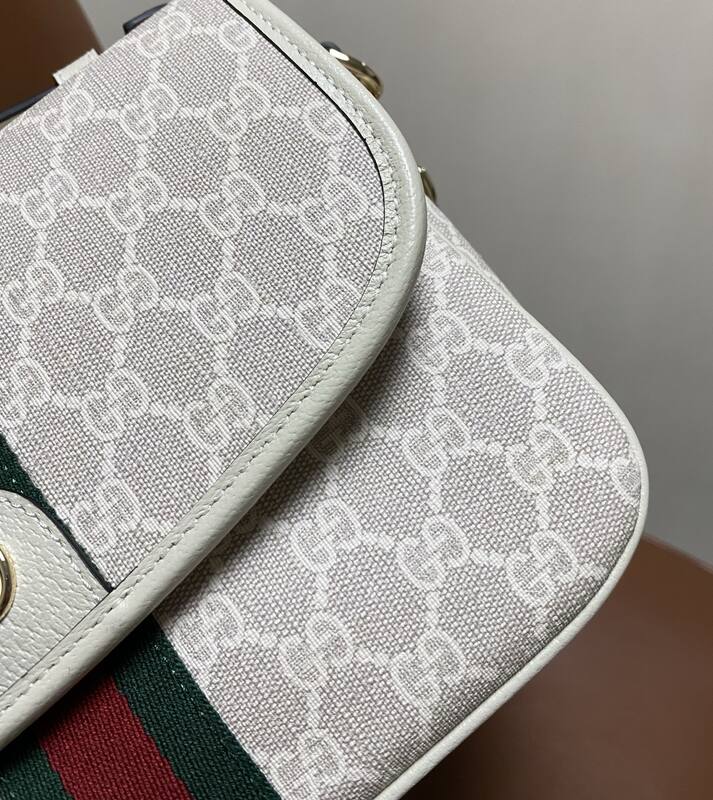 Gucci Ophidia Beige GG Supreme crossbody — AAA Quality Replica