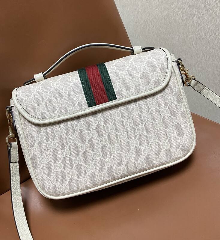 Gucci Ophidia Beige GG Supreme crossbody — AAA Quality Replica
