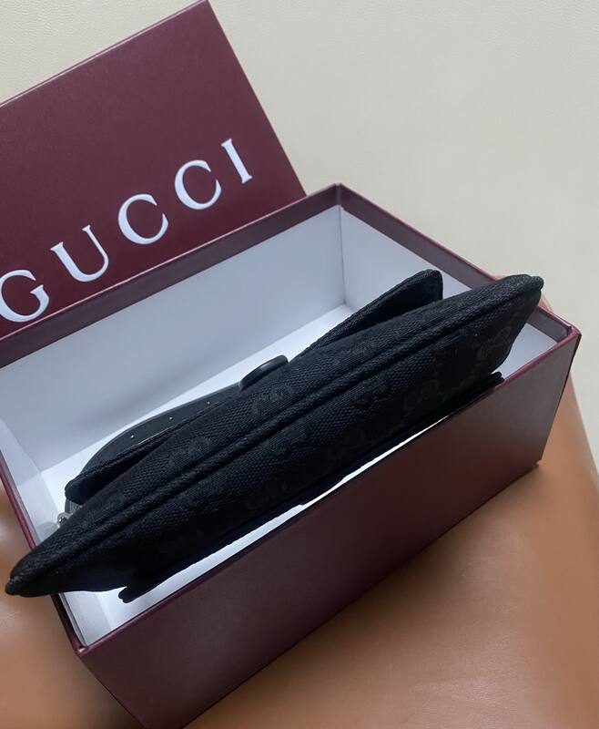 Gucci Jackie Black GG canvas 21 shoulder — AAA Quality Replica