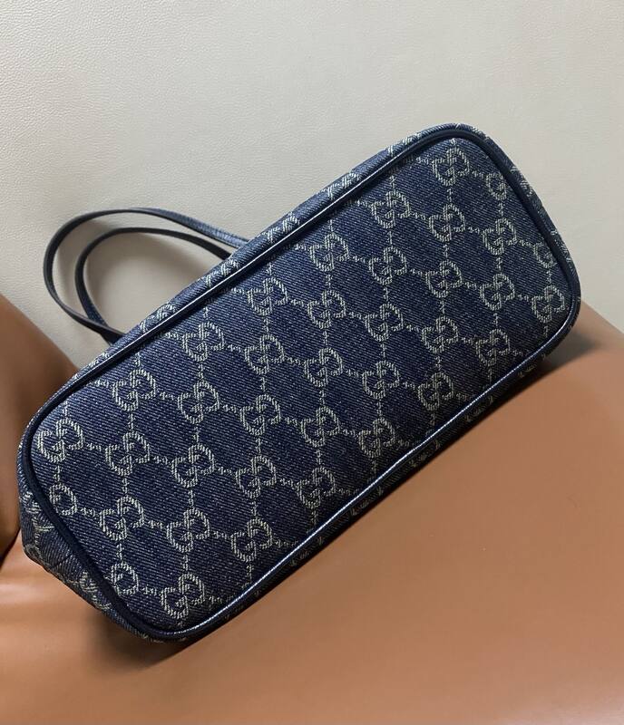 Gucci Tribeca Blue denim GG tote — Top Quality Replica
