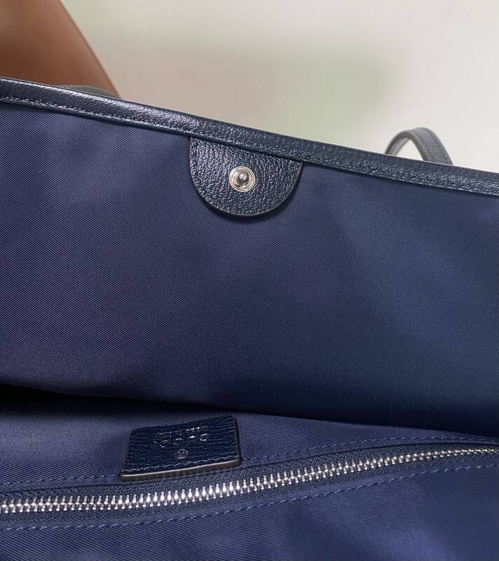 Gucci Tribeca Blue GG denim tote — Premium Replica