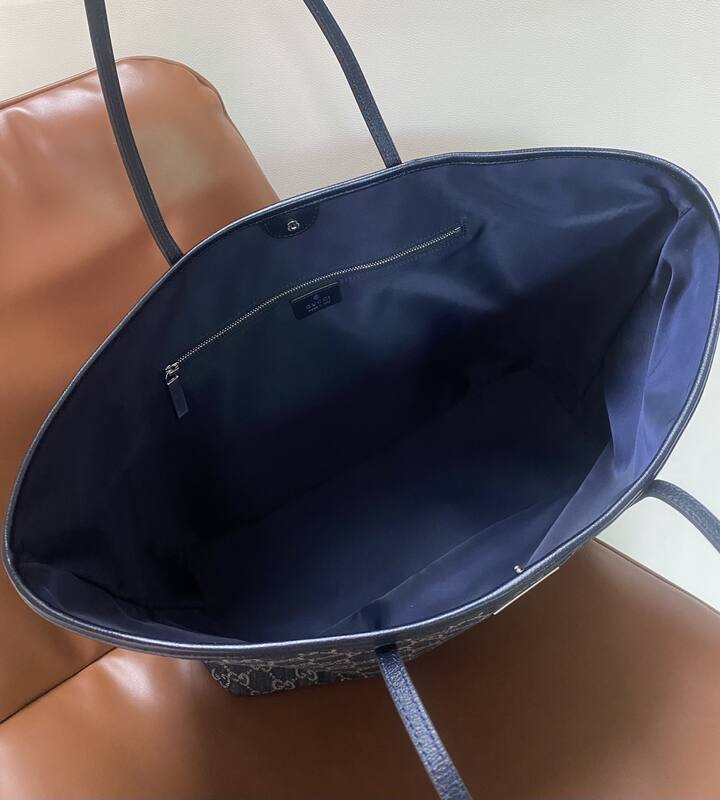 Gucci Tribeca Blue GG denim tote — Premium Replica