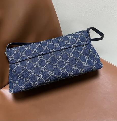 Gucci Madison Blue denim monogram 31cm shoulder 1 1 Replica