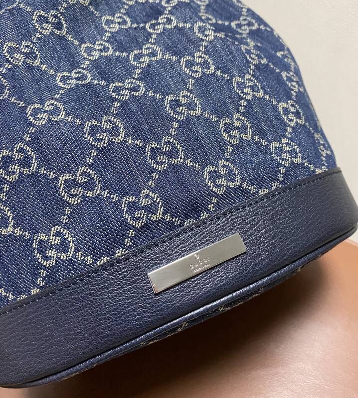 Gucci Venice Blue denim GG crossbody — 1:1 Replica